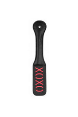 Ouch by Shots Toys - XOXO Paddle - Black/Red BDSM - Tophatter Daily Deals
