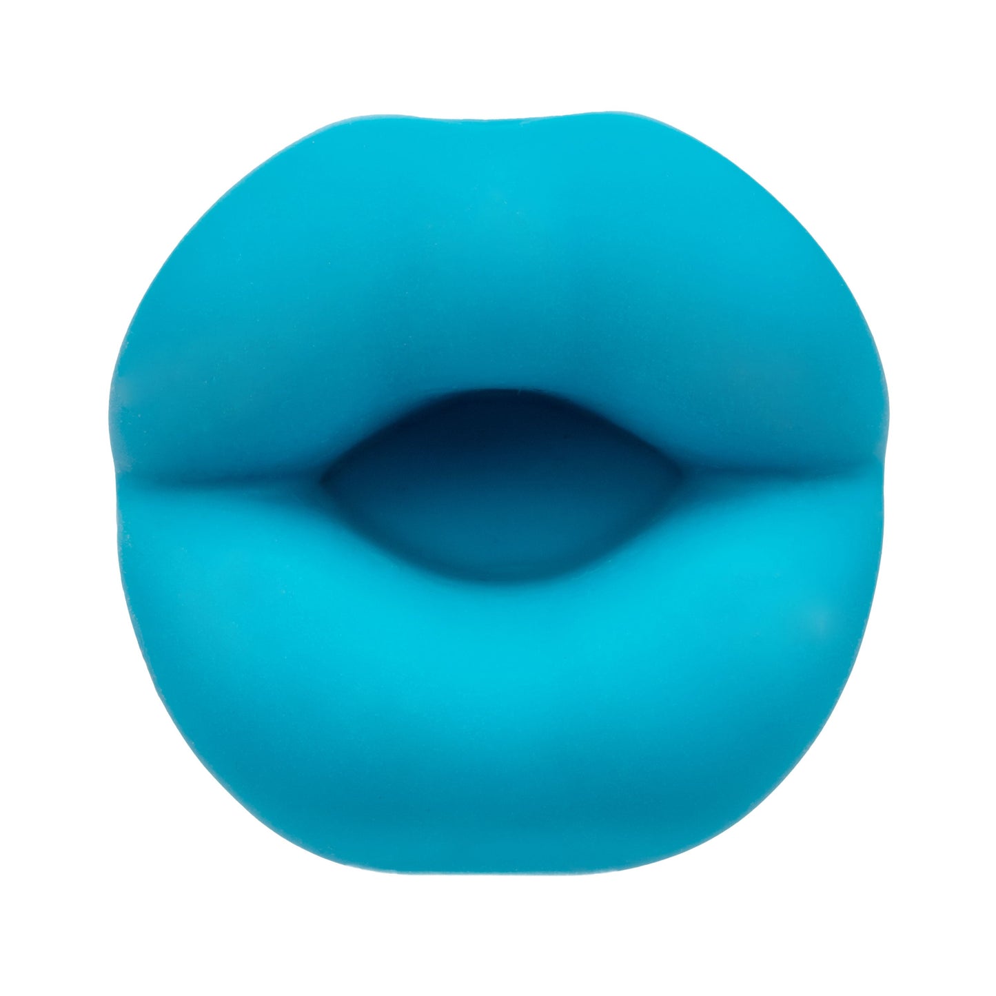 Kyst Lips Mini Massager Blue Silicone Bullet with 10 Vibration Functions and Rechargeable > Vibrators > Mini Vibrators - Tophatter Daily Deals
