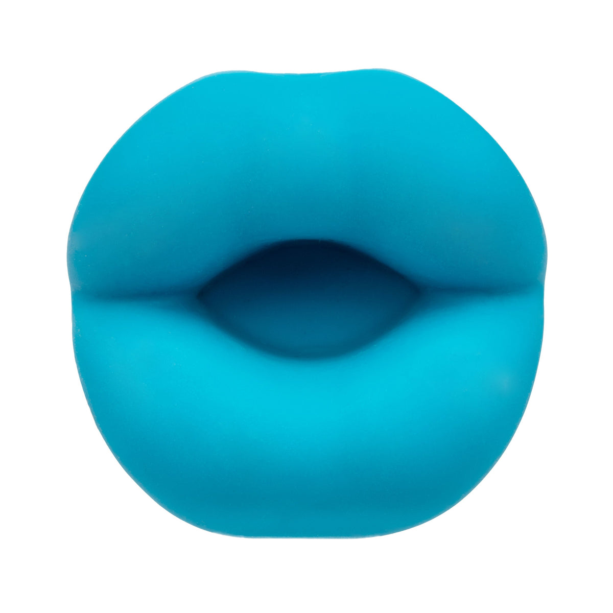 Kyst Lips Mini Massager Blue Silicone Bullet with 10 Vibration Functions and Rechargeable > Vibrators > Mini Vibrators - Tophatter Daily Deals