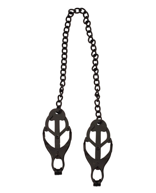 Master Series Monarch Noir Nipple Vice Nipple Clamps - Tophatter Daily Deals