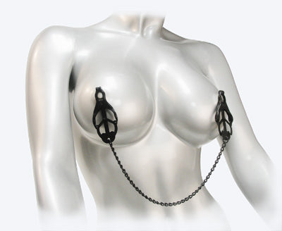 Master Series Monarch Noir Nipple Vice Nipple Clamps - Tophatter Daily Deals