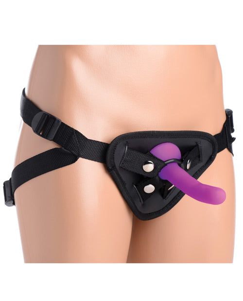 Strap U Double G Deluxe Vibrating Strap-On Kit Harnesses - Tophatter Daily Deals