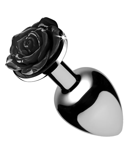 Booty Sparks Rose Plug Black Anal Plugs - Tophatter Daily Deals