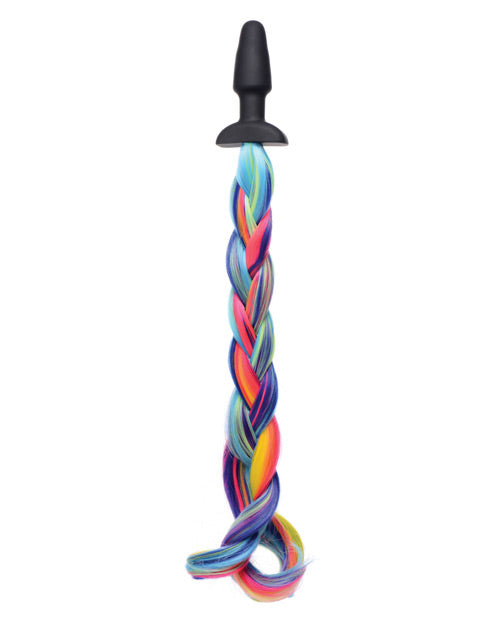 Rainbow Unicorn Plug Tails - Tophatter Daily Deals