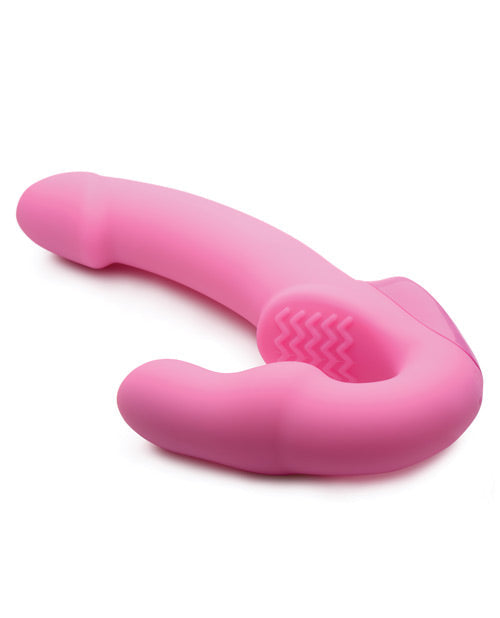 Urge Vibrating Strapless Silicone Strap On Dildoes & Dongs - Tophatter Daily Deals