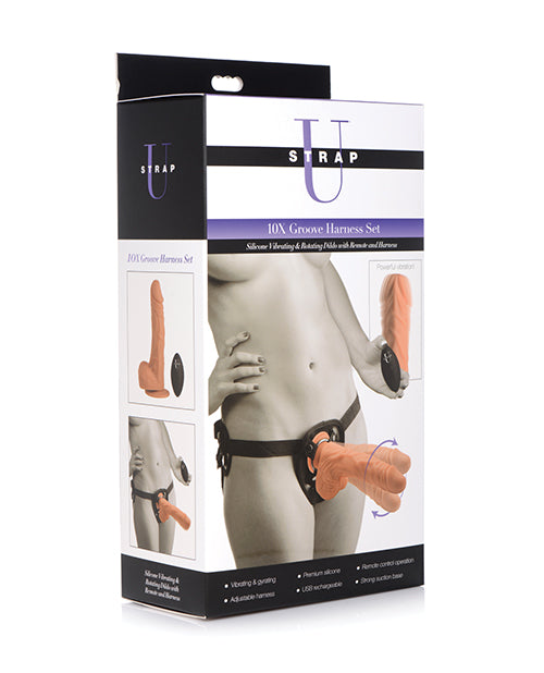 Groove Harness & Dildo Kit Strap Ons - Tophatter Daily Deals