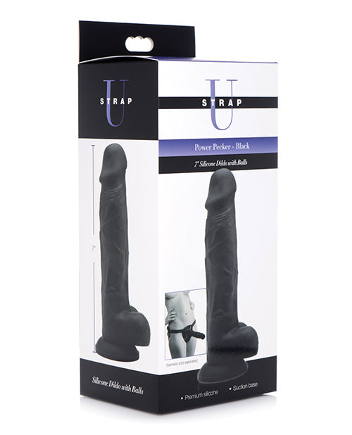 Power Pecker 7 Inch Silicone Dildo Dildoes & Dongs - Tophatter Daily Deals