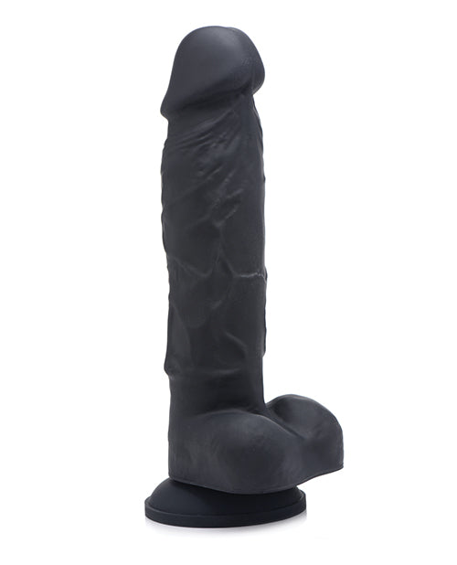 Power Pecker 7 Inch Silicone Dildo Black Dildoes & Dongs - Tophatter Daily Deals