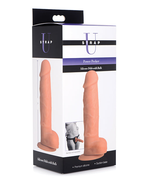 Power Pecker 7 Inch Silicone Dildo Dildoes & Dongs - Tophatter Daily Deals