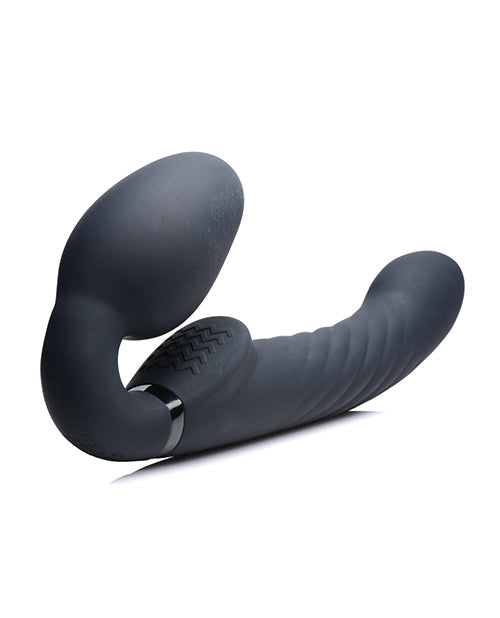 Ergo-Fit Twist: Inflatable & Vibrating Strapless Strap On Dildoes & Dongs - Tophatter Daily Deals