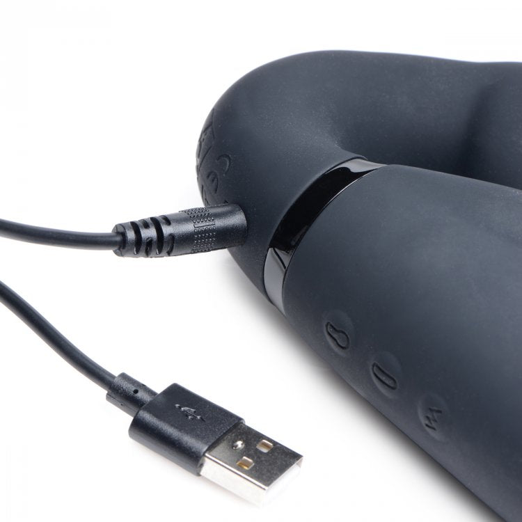 Ergo-Fit Twist: Inflatable & Vibrating Strapless Strap On Dildoes & Dongs - Tophatter Daily Deals