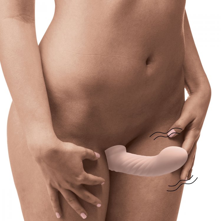 Ergo-Fit Twist: Inflatable & Vibrating Strapless Strap On Dildoes & Dongs - Tophatter Daily Deals
