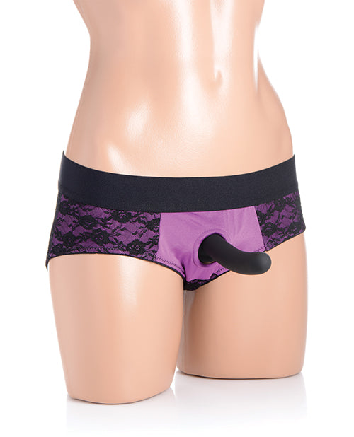 Lace Envy Pegging Set Purple Harnesses - Tophatter Daily Deals