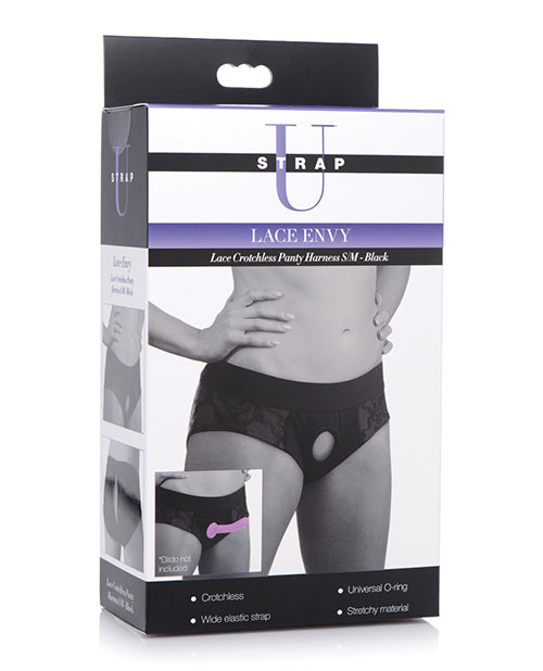 Lace Envy Crotchless Panty Harness Harnesses - Tophatter Daily Deals