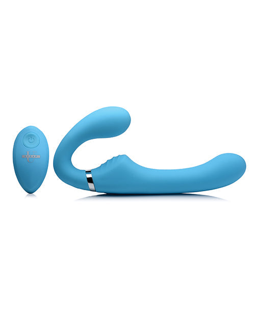 Mighty Rider 10x Vibrating Silicone Strapless Strap On Strap Ons - Tophatter Daily Deals