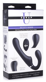 Mighty Rider 10x Vibrating Silicone Strapless Strap On Strap Ons - Tophatter Daily Deals