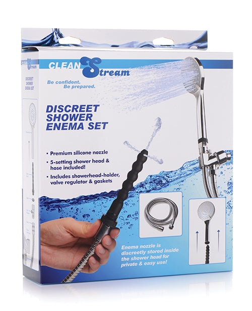 CleanStream Discreet Shower Enema Set Douches - Tophatter Daily Deals