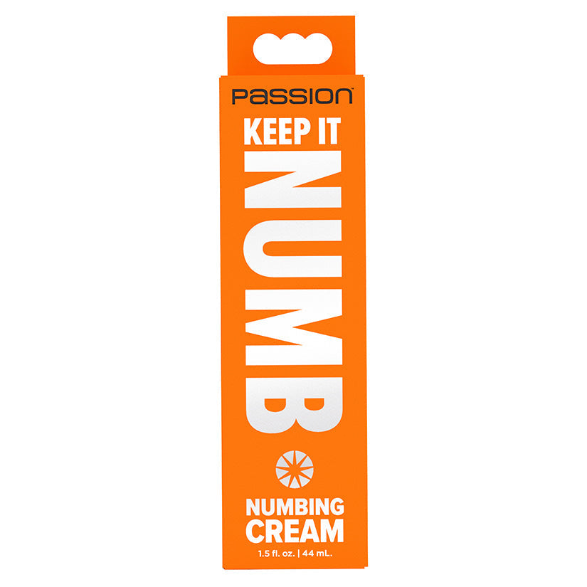 Passion Lubricants Keep It Numb Numbing Cream 1.5 oz. - Tophatter Daily Deals