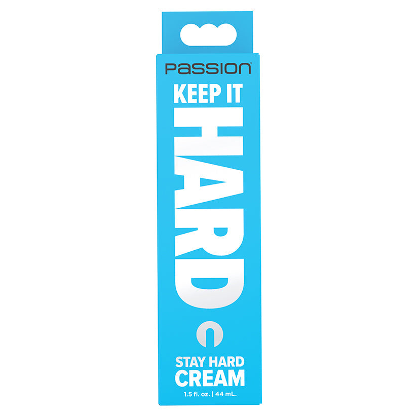 Passion Lubricants Keep It Hard Stay Hard Cream 1.5 oz. - Tophatter Daily Deals
