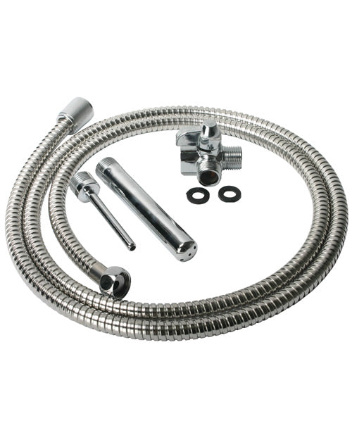 CleanStream Deluxe Metal Shower System Douches - Tophatter Daily Deals