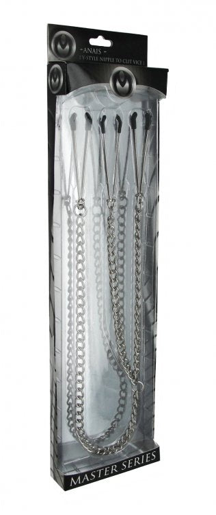 Master Series Anais Y Style Nipple to Clit Set Nipple Clamps - Tophatter Daily Deals