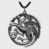 Game of Thrones – Official House Targaryen Sigil Pendant Necklace - Tophatter Daily Deals