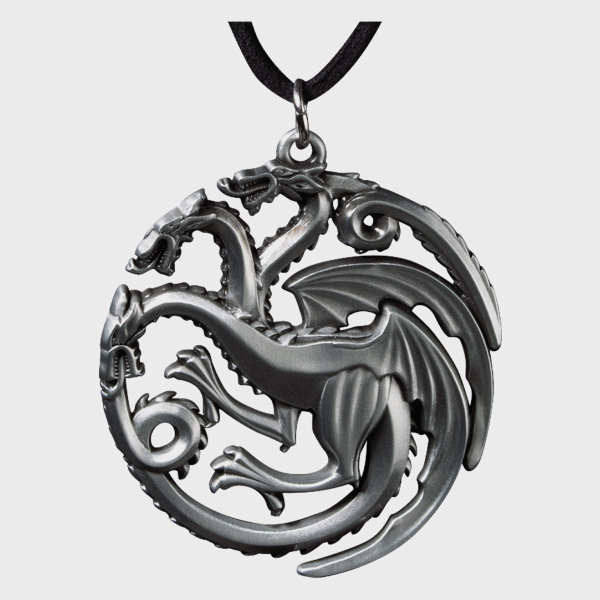 Game of Thrones – Official House Targaryen Sigil Pendant Necklace - Tophatter Daily Deals