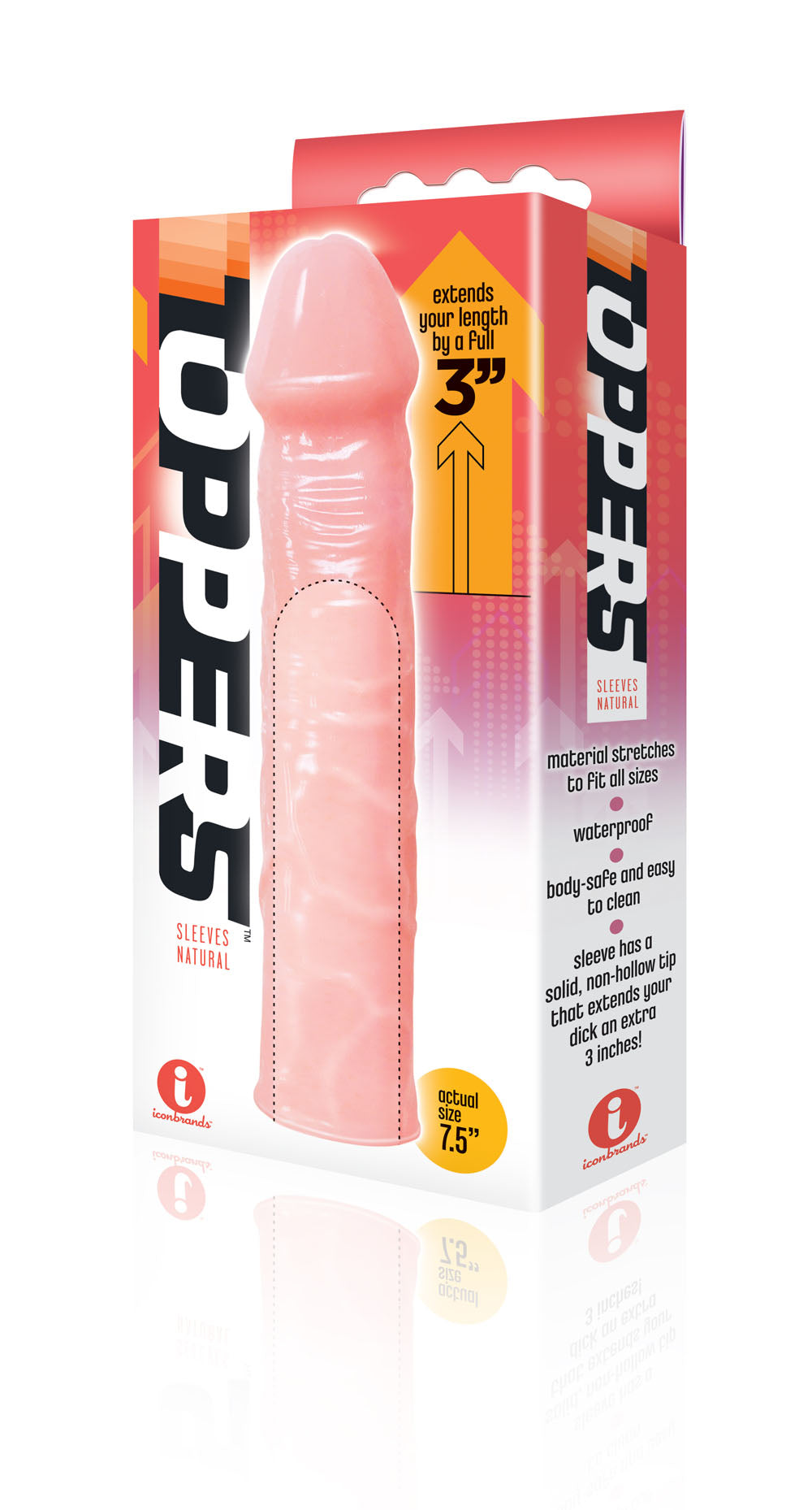 The 9's Toppers – 7.6 cm Penis Extension Sleeve > Sex Toys For Men > Penis Sleeves - Tophatter Daily Deals