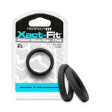 Xact-Fit #12 1.2in 2 Pk Precision Cock Ring Set > Cock Ring > Sets - Tophatter Daily Deals