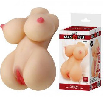 Herta Sort Skin Technology Vagina Masturbator – Hyper-Realistic TPR Material Stimulator > Sex Toys For Men > Masturbators > Manual - Tophatter Daily Deals