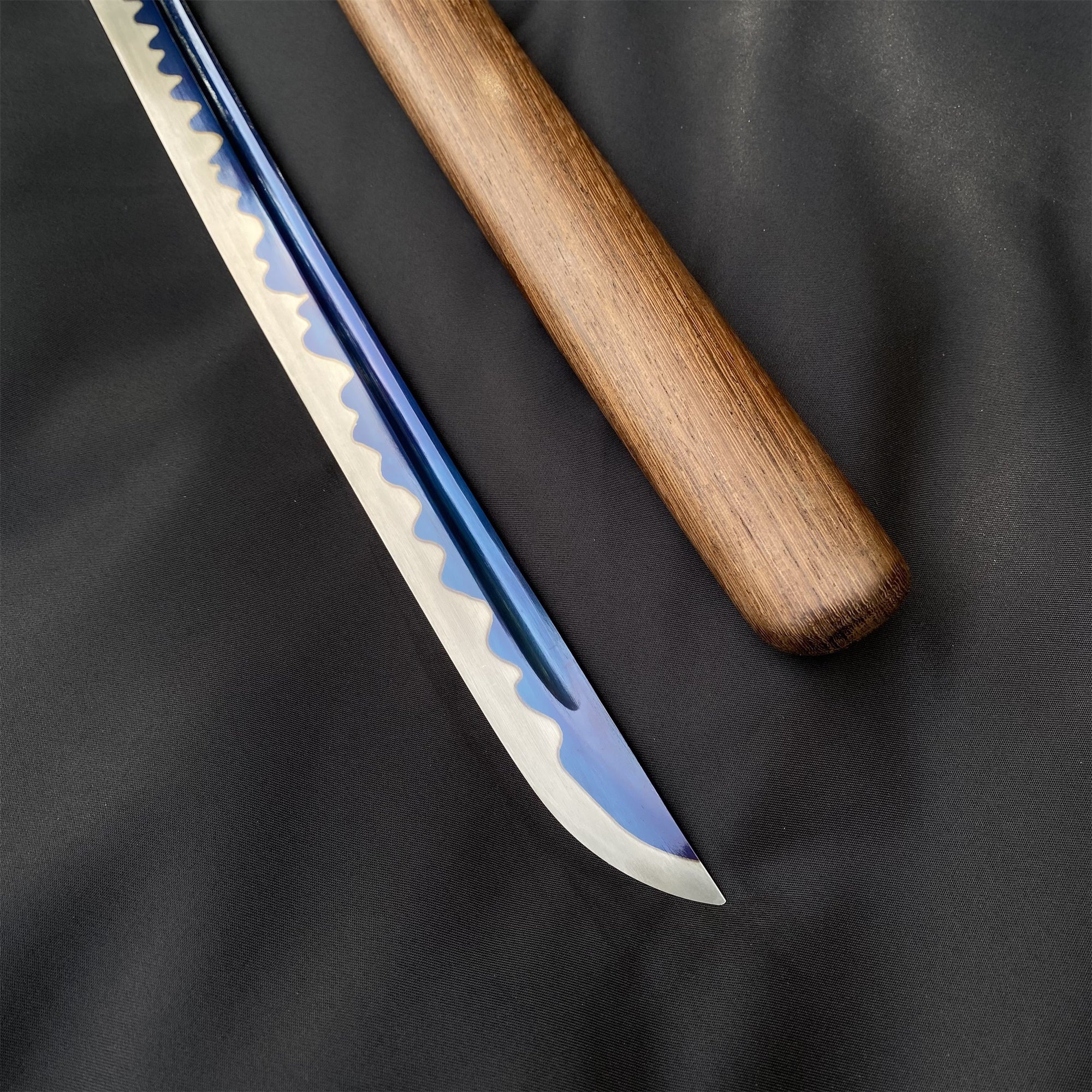 Authentic Japanese Katana Ninja Sword With Rose Wood Sheath - Tophatter Daily Deals