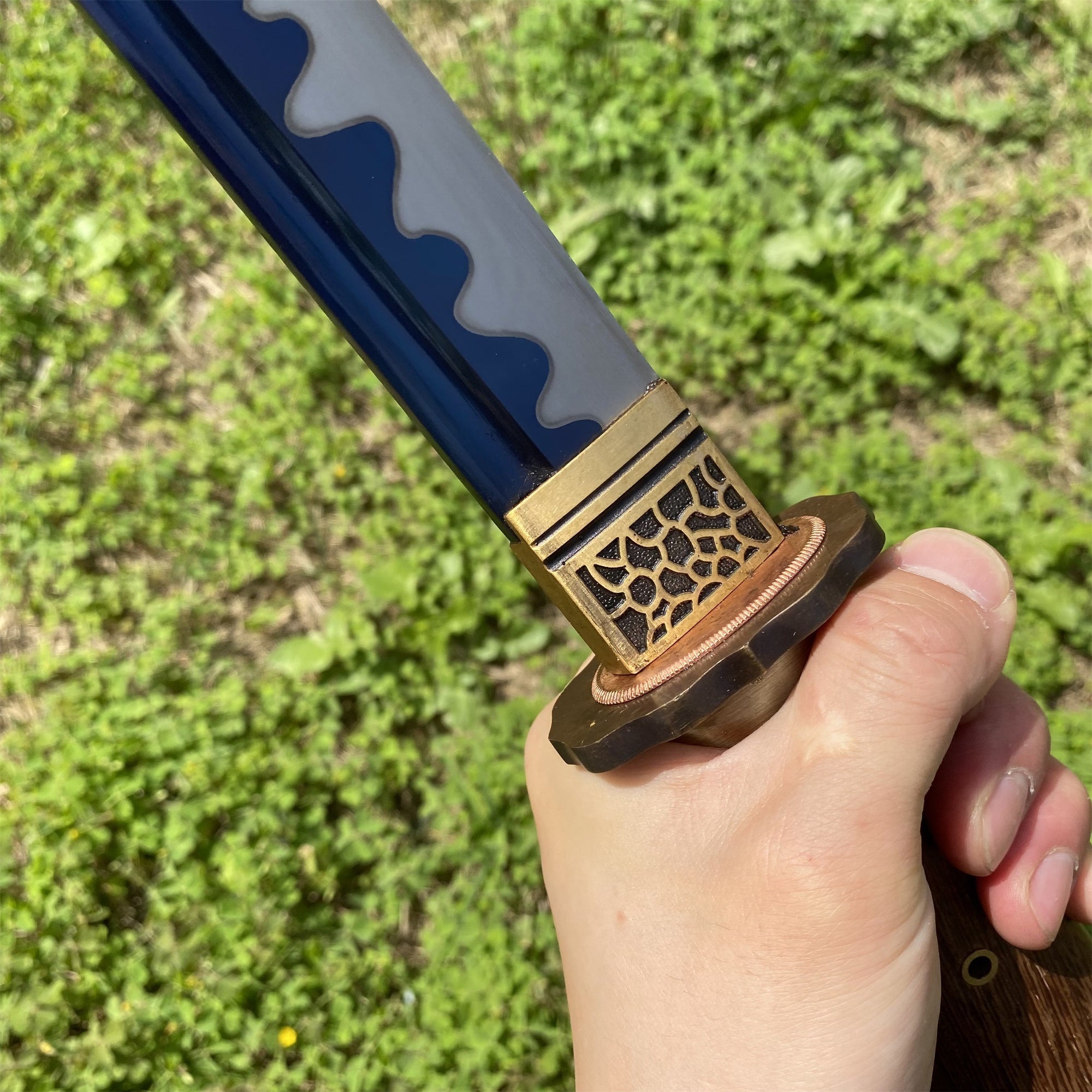 Authentic Japanese Katana Ninja Sword With Rose Wood Sheath - Tophatter Daily Deals