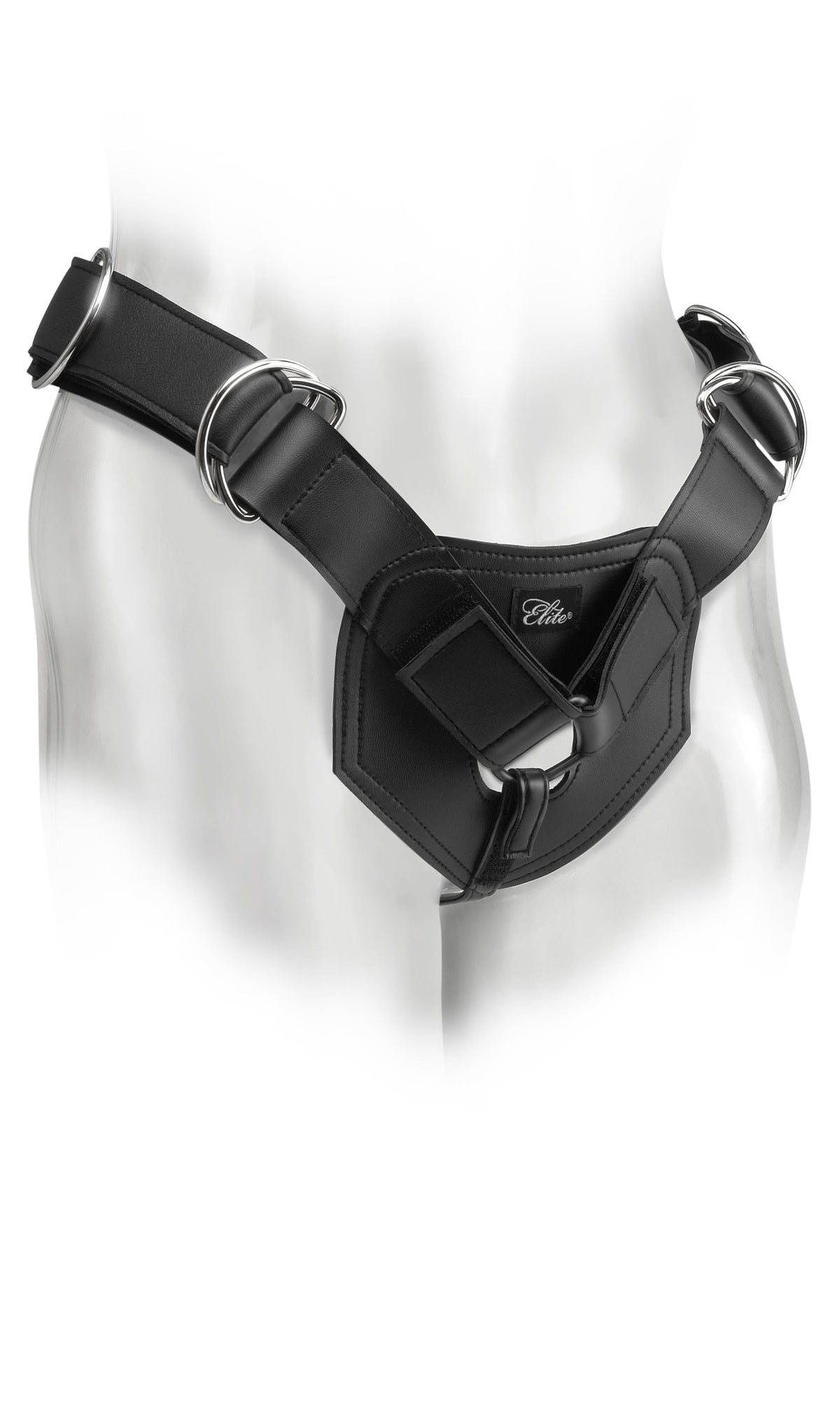 Fetish Fantasy Elite Universal Heavy Duty Black Harness – Durable Harness > Dildos > Strap On Harnesses - Tophatter Daily Deals