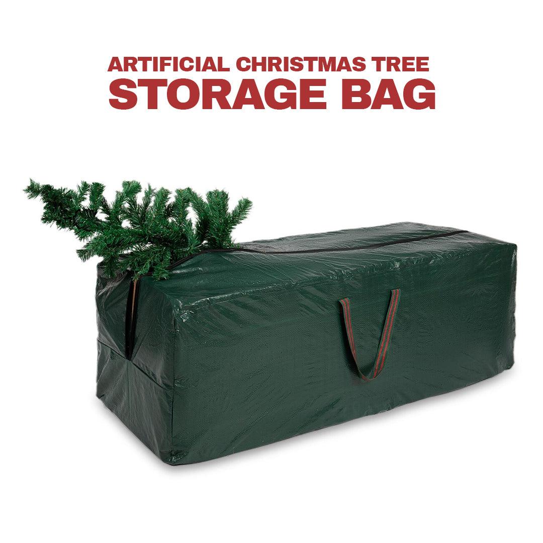 Xmas Tree Bags for Storage - 7ft Trees Artificial Christmas Tree Storage Bag Sturdy Handles Zipper Bag Festive & Franchise - Tophatter Daily Deals