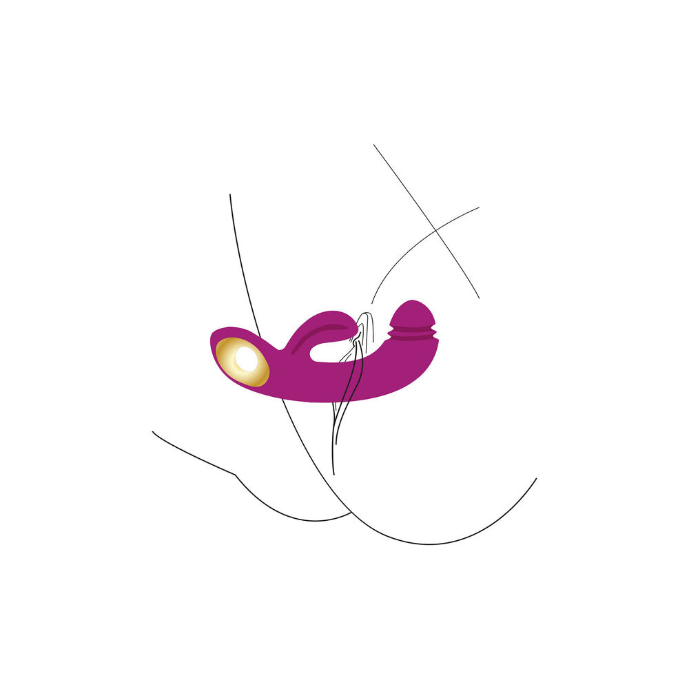 Xocoon Harmony DualTouch G Spot Vibrator With Air Tech > Vibrators > Ladies > Rabbit Multi - Tophatter Daily Deals