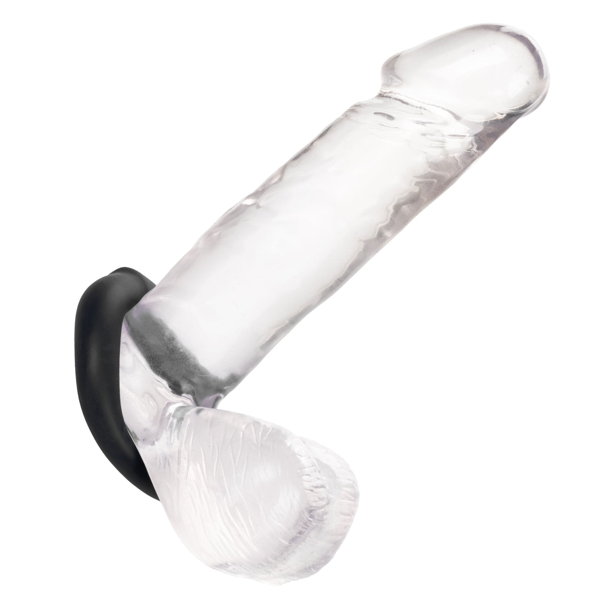 Alpha Liquid Silicone Optimum Ring Ultra Stretchy Black Size Medium > Cock Ring > Single - Tophatter Daily Deals