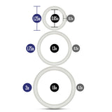 Performance Vs4 Pure Premium (White) – Silicone Cockring Set > Cock Ring > Sets - Tophatter Daily Deals
