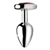 Booty Sparks 3.3" Red Heart Aluminum Anal Plug > Anal Range > Jewel Butt Plugs - Tophatter Daily Deals