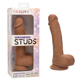 Dual Density Silicone Studs 6.25 Inch Brown > Dildos > Realistic Dildos - Tophatter Daily Deals