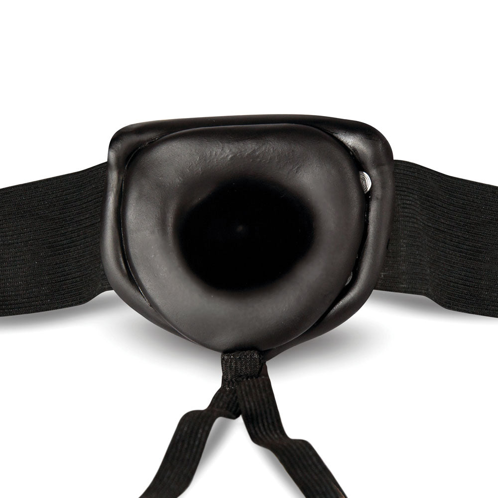 Dr. Skin Hollow Strap On (Black) 7 Inch – Hollow Strap-On Dildo > Dildos > Hollow Strap Ons - Tophatter Daily Deals