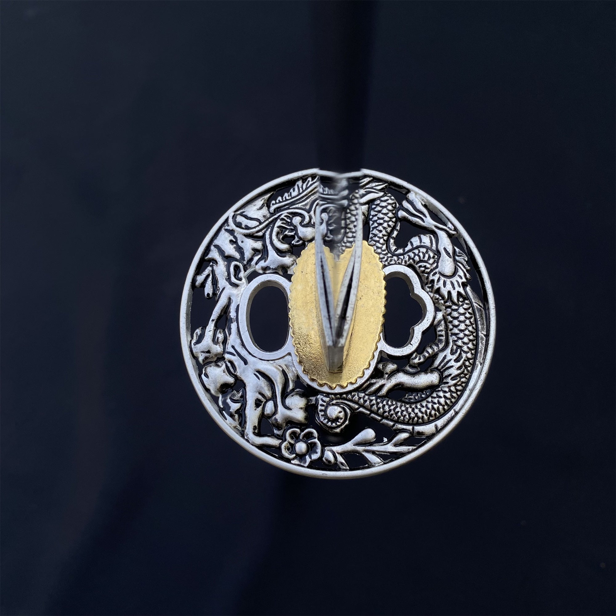 Ice Dragon Katana Damascus Steel Samurai Sword - Tophatter Daily Deals