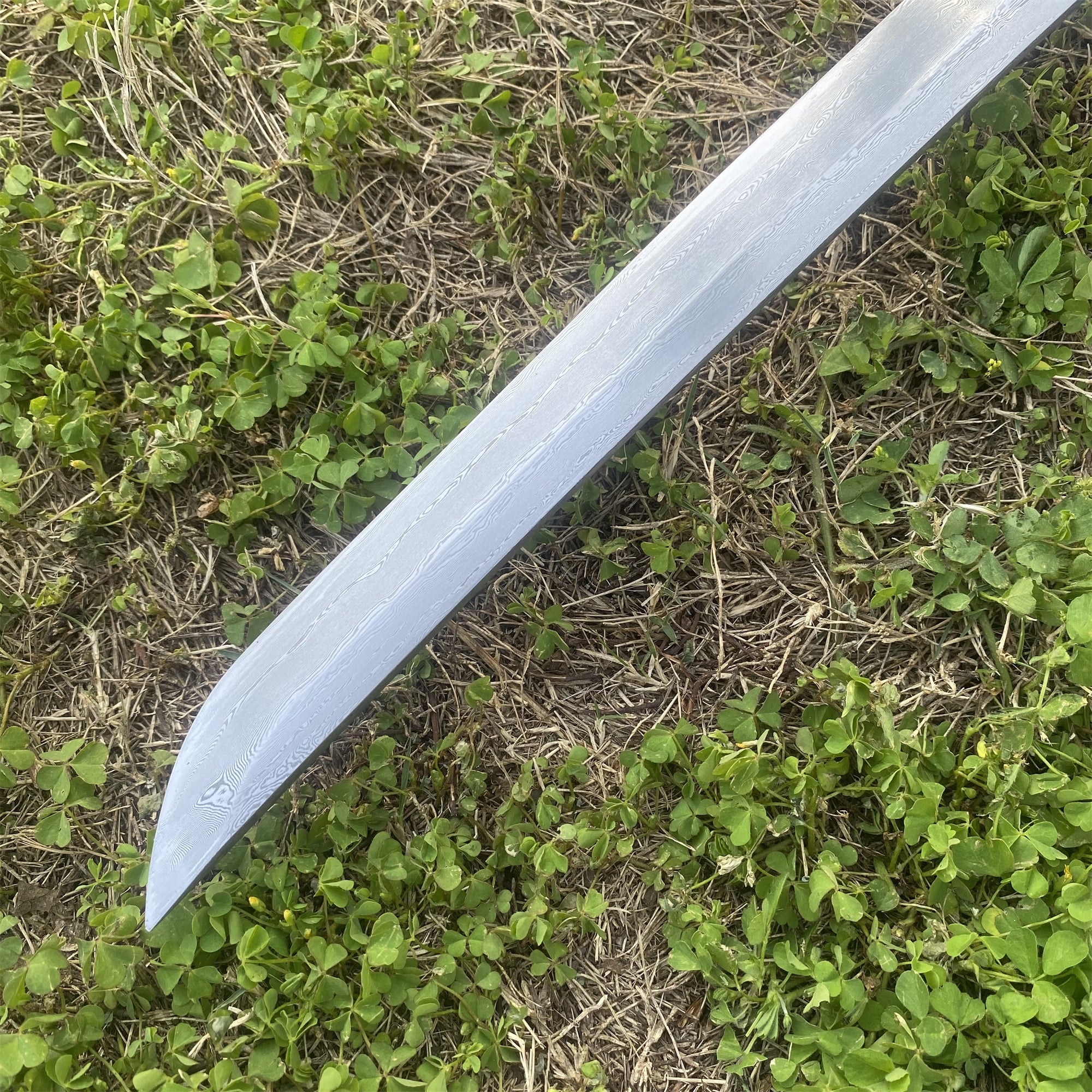 Ice Dragon Katana Damascus Steel Samurai Sword - Tophatter Daily Deals