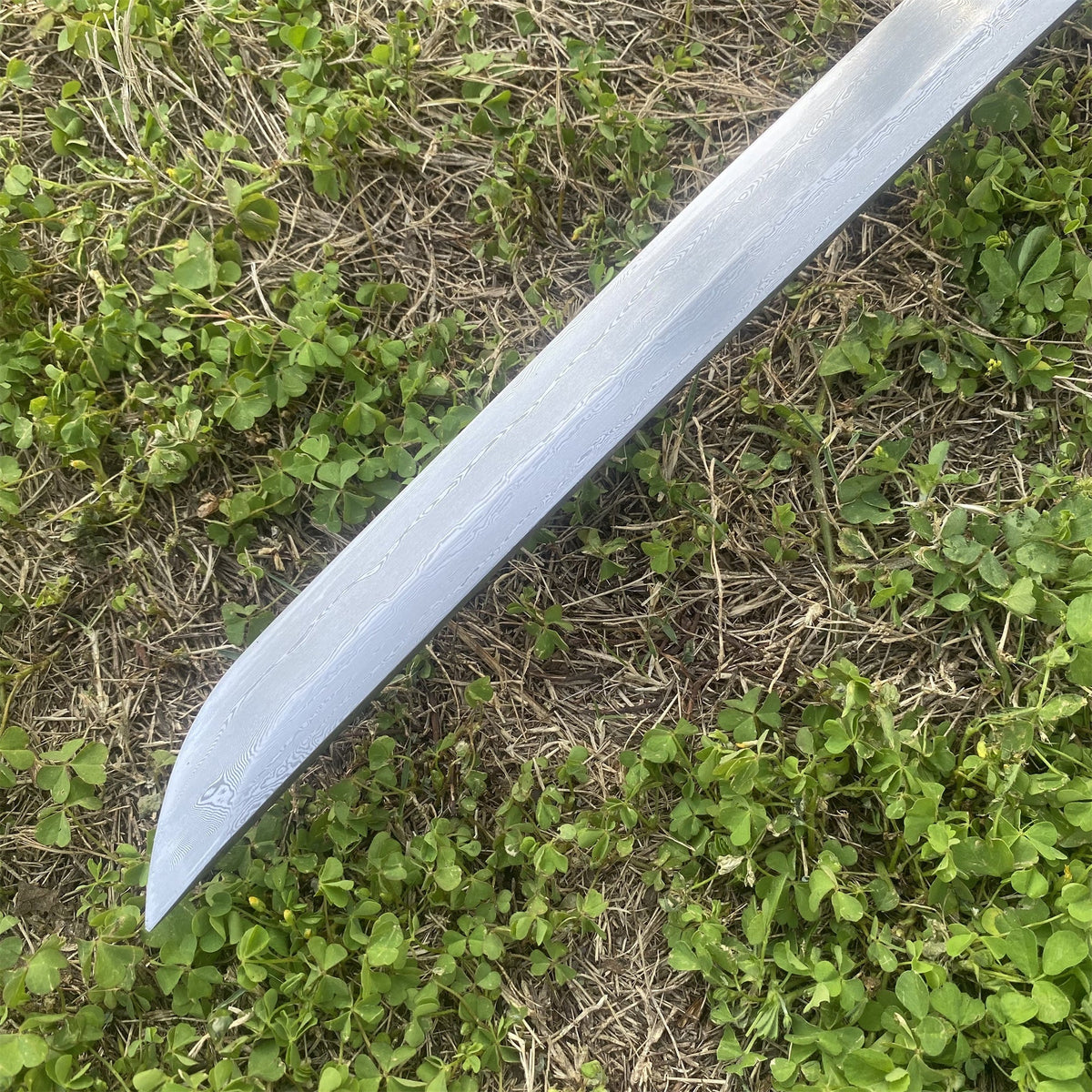 Ice Dragon Katana Damascus Steel Samurai Sword - Tophatter Daily Deals