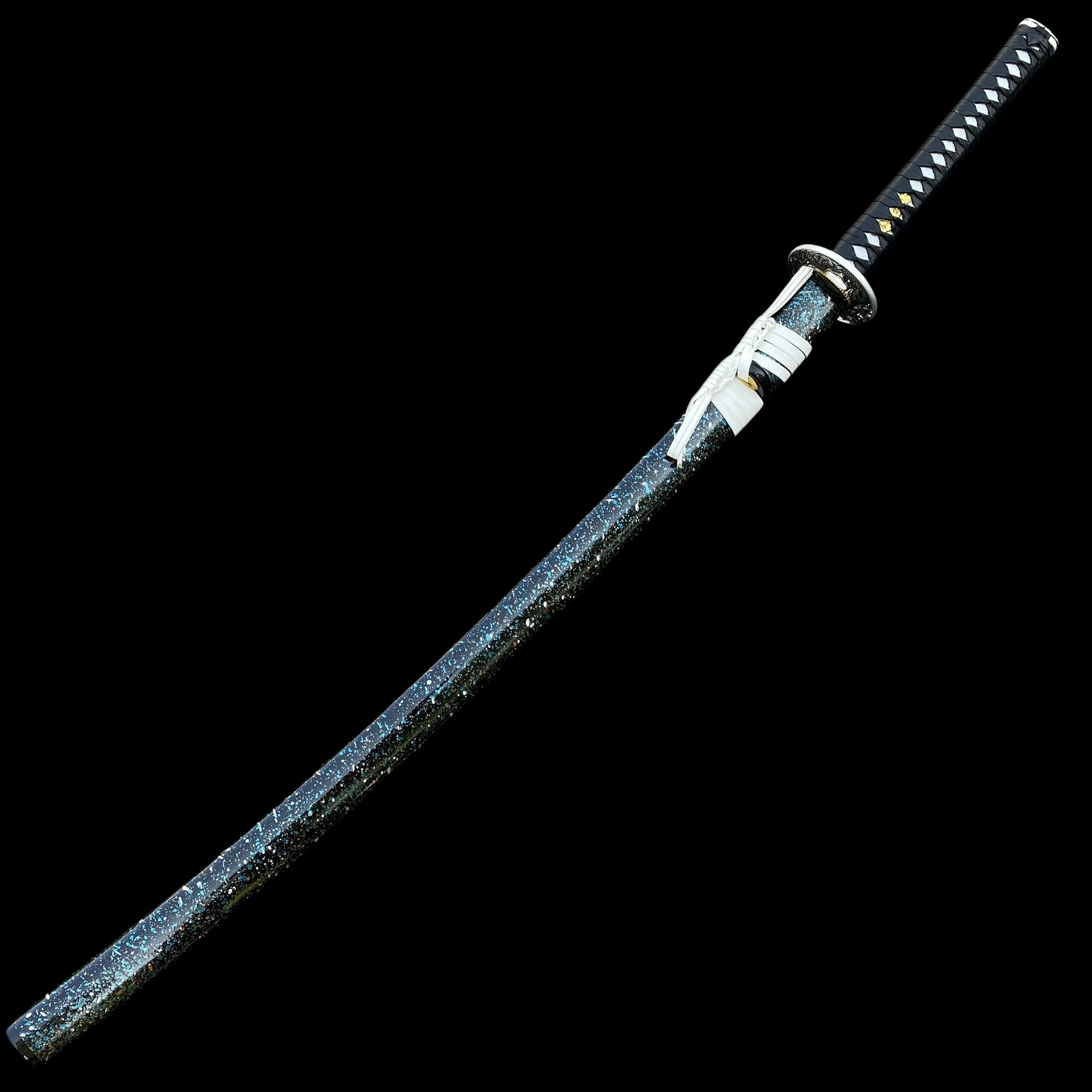 Ice Dragon Katana Damascus Steel Samurai Sword - Tophatter Daily Deals