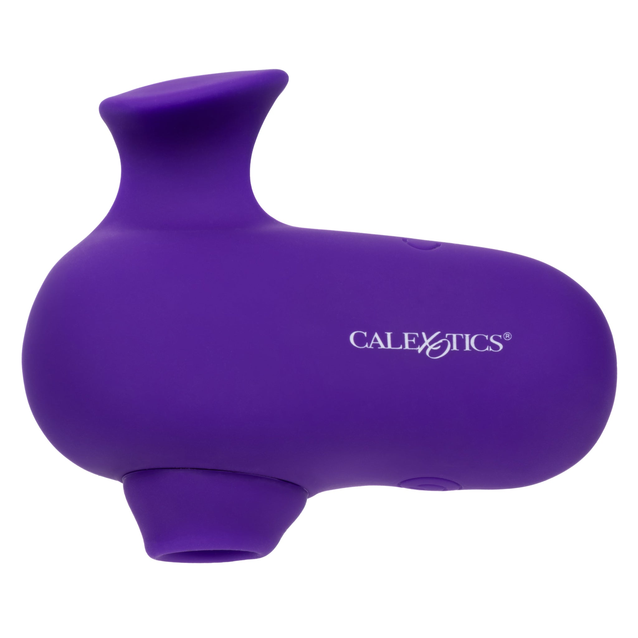 Neon Vibes The Kissing Vibe Purple Silicone Handheld Massager with 10 Functions and Rechargeable > Vibrators > Finger Vibrators - Tophatter Daily Deals