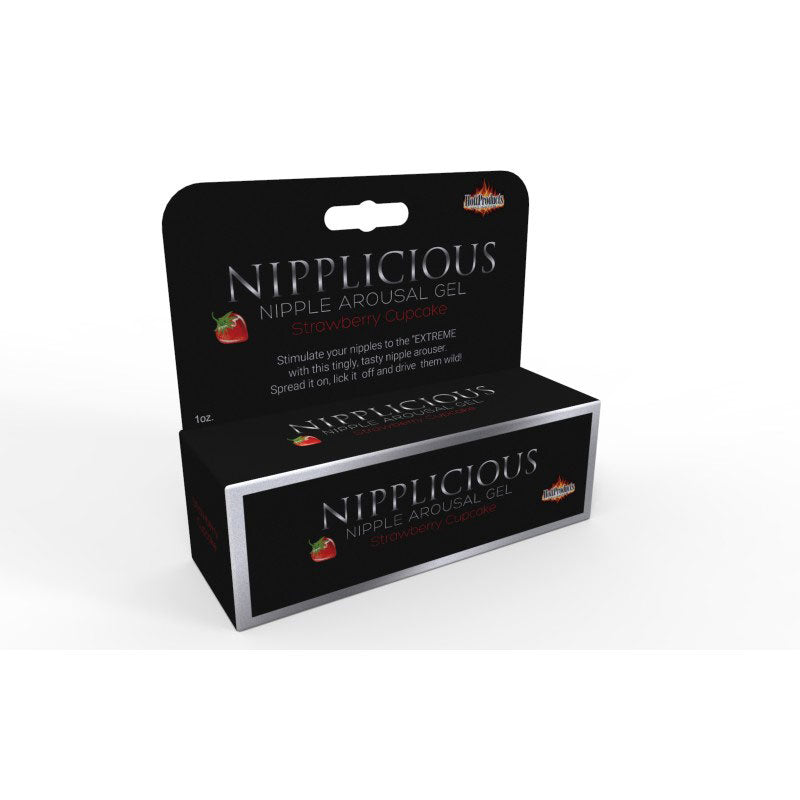 Nipplicious Strawberry Cupcake – 29 ml Nipple Arousal Gel > Sex Toys > Nipple Stimulators - Tophatter Daily Deals