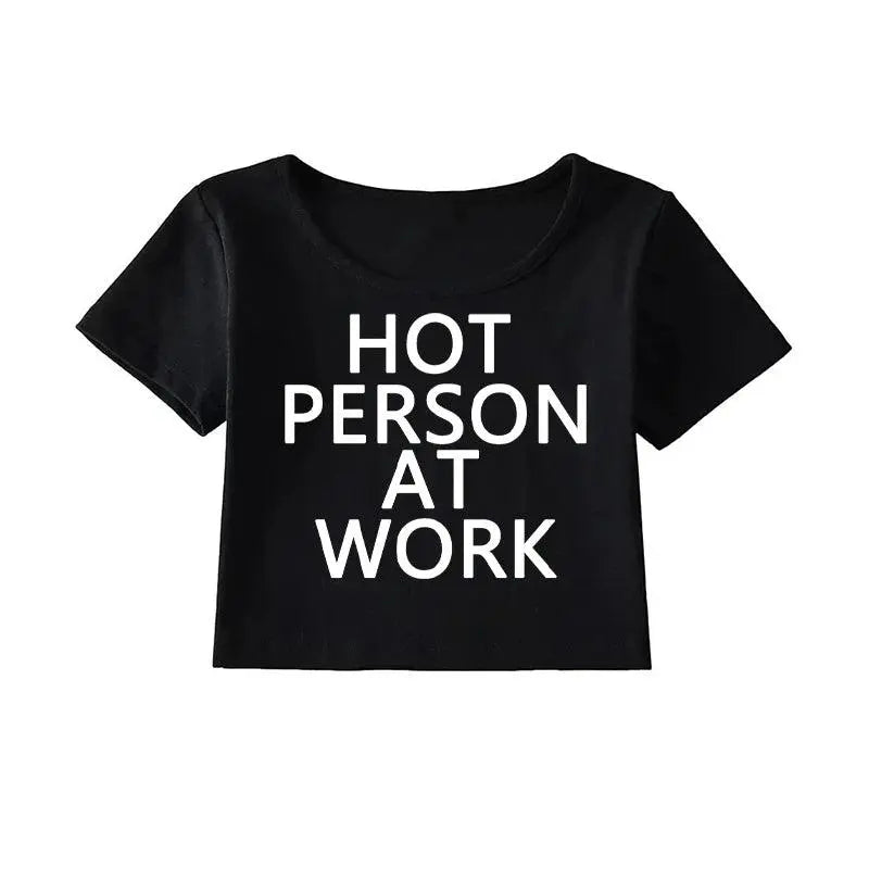 Y2K Clothes Letter Print 2000S Goth Kawaii Harajuku Fairy Grunge Short Top Women T-shirt Summer Fashion Baby Tee E-girl Crop Top ts60030-black - Tophatter Daily Deals