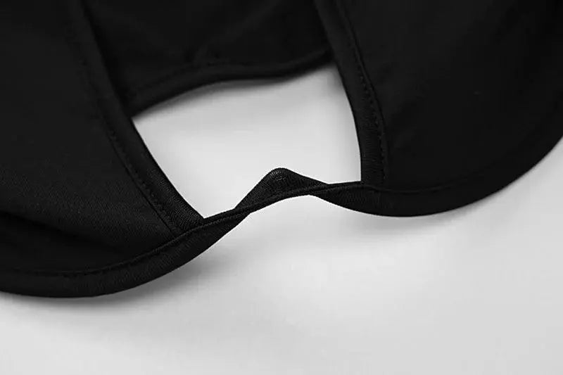 Y2K Sexy Hollow Out Summer Crop Corset Top Women Black Tees 2025 Autumn Long Sleeve Basic T Shirts Streetwear Party - Tophatter Daily Deals