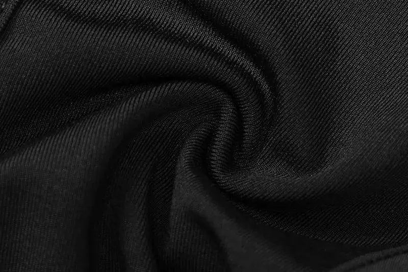 Y2K Sexy Hollow Out Summer Crop Corset Top Women Black Tees 2025 Autumn Long Sleeve Basic T Shirts Streetwear Party - Tophatter Daily Deals