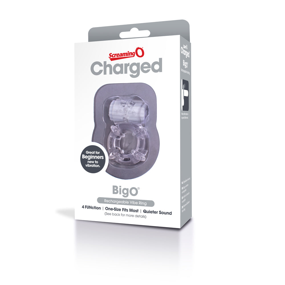 Screaming O Charged BigO – Rechargeable Vibrating Cock Ring > Cock Ring > Vibrating - Tophatter Daily Deals